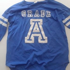 Hi-lo long sleeve shirt. Never worn